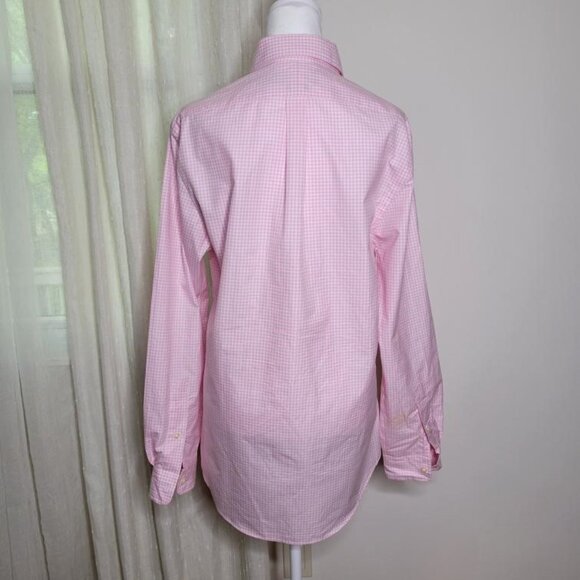 Ralph Lauren Mens Slim Fit Button Down Shirt Pink - Picture 5 of 11